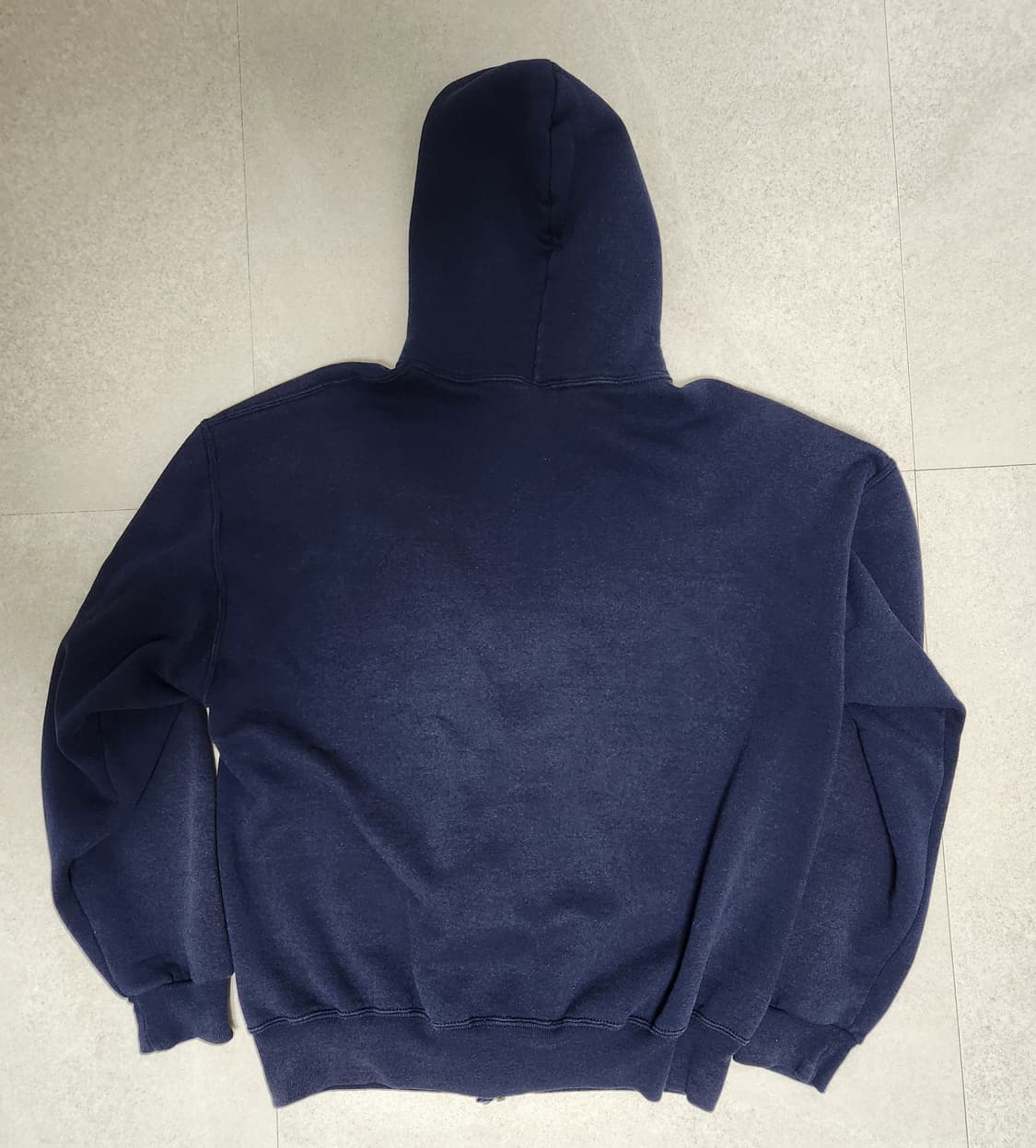 90s 러셀 후드집업 네이비 상품이미지2