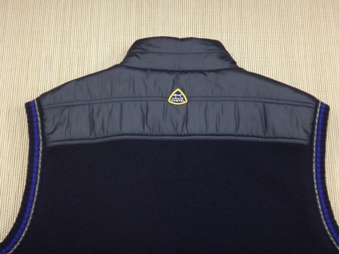 (105) 루이까스텔 남성 울혼방 니트 방풍 베스트 상품이미지4