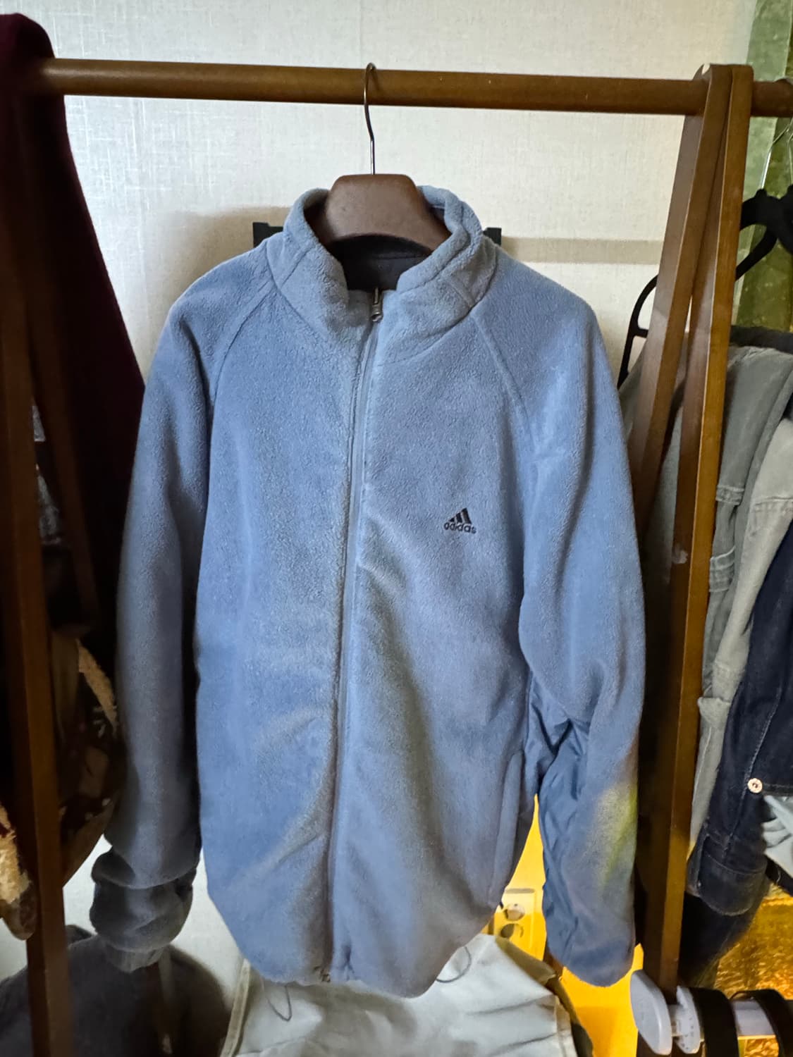아디다스 리버서블 양면 플리스 자켓 (100사이즈) 상품이미지3