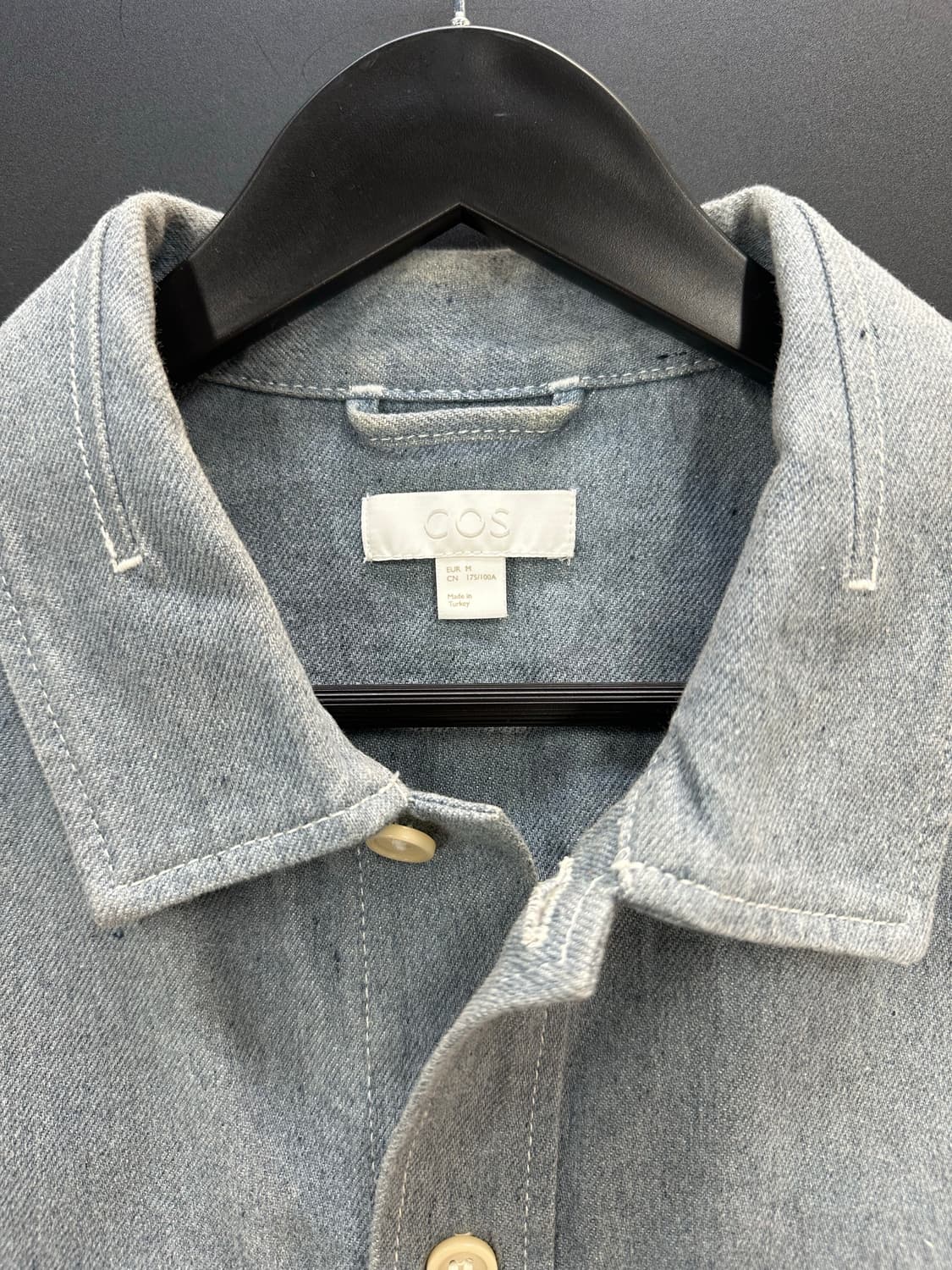 코스 릴렉시드 코튼 포켓 헤비셔츠 상품이미지5