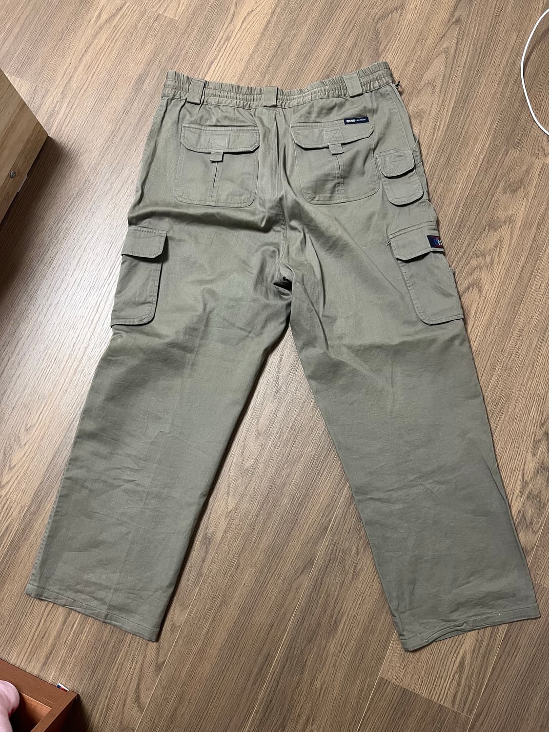 BMS 빈티지 카고 와이드 바지 팬츠 상품이미지2