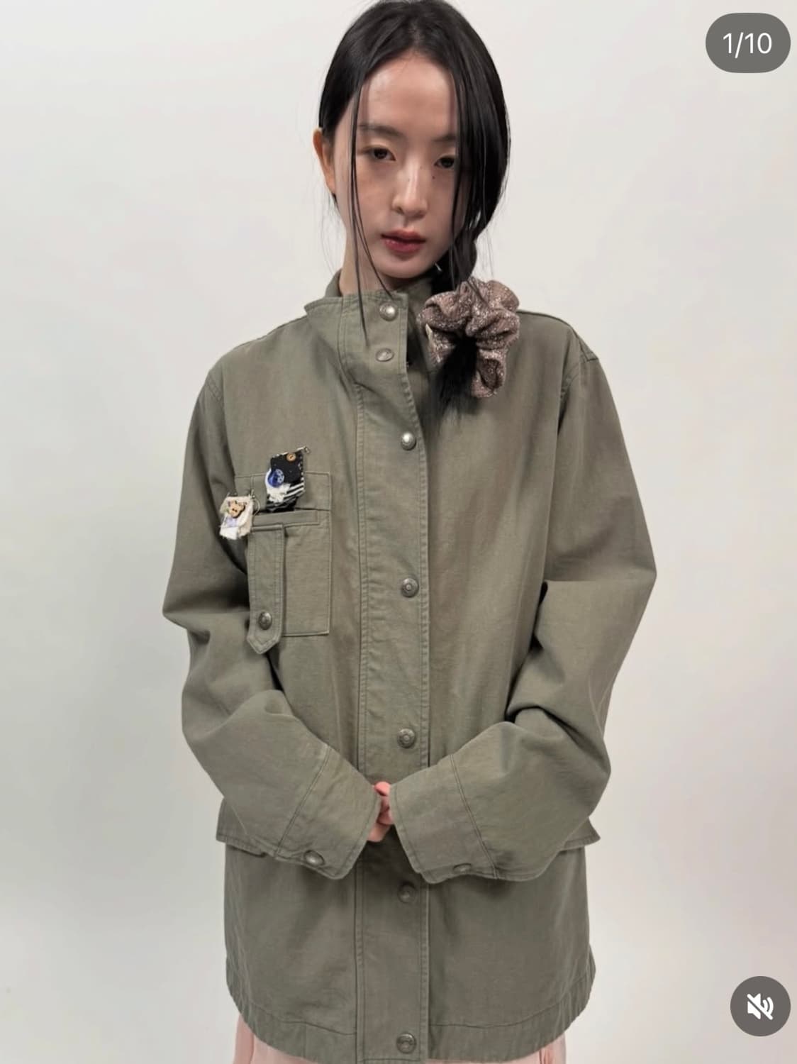 콜로신스 자켓 야상 SANDY JACKET KHAKI 상품이미지2