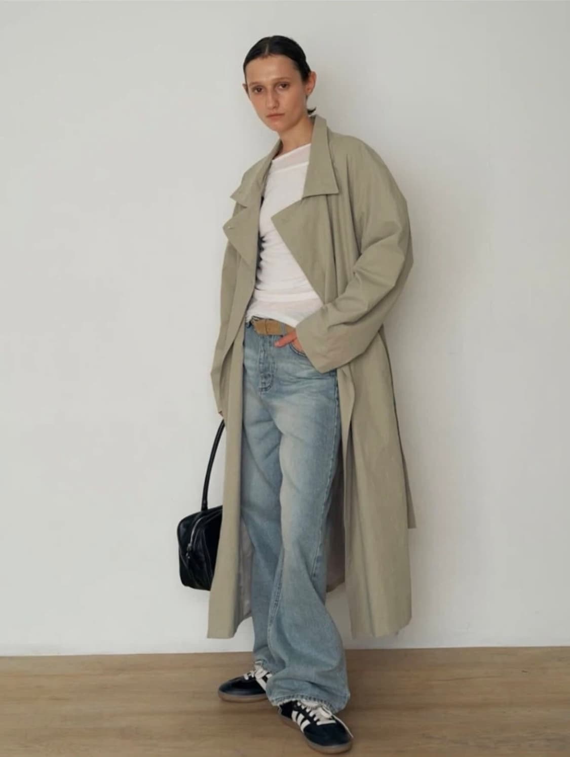 야상 롱 트렌치 가을 여성 트렌치코트 상품이미지6