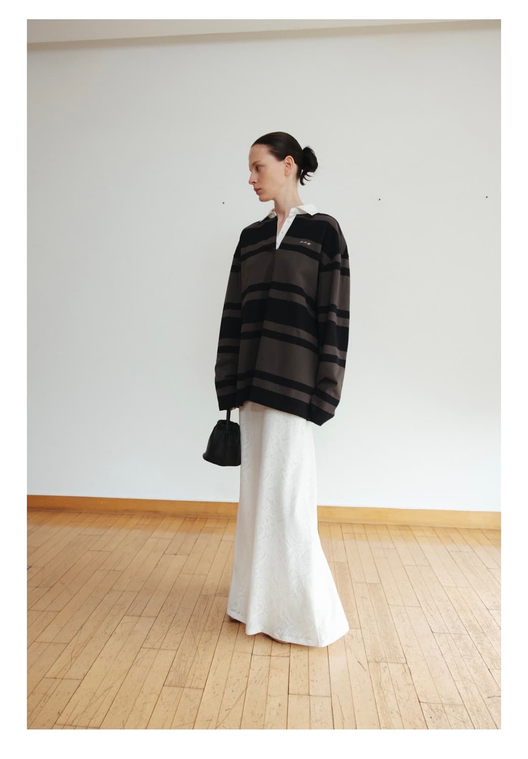 모노하 레이스 밴드 롱스커트 (새상품) 상품이미지1