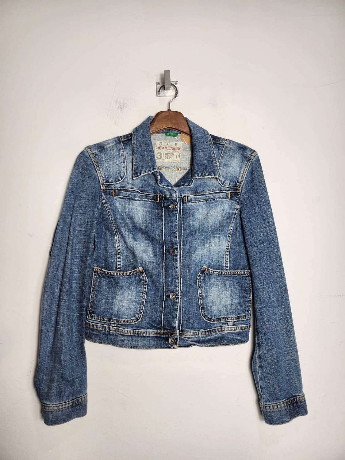 UCB 베네통 워싱 데님 자켓 상품이미지1