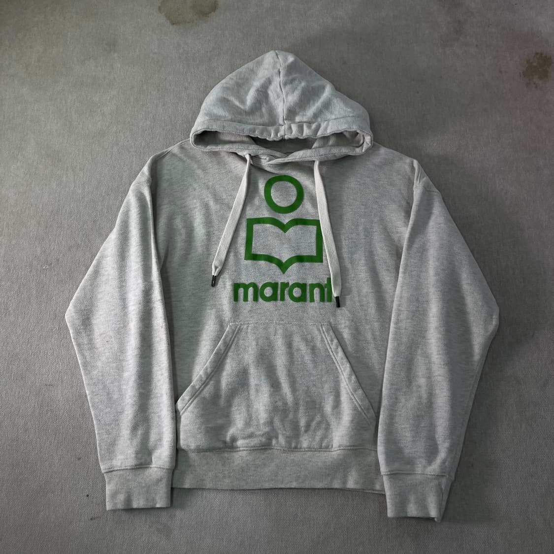 100 이자벨마랑 빅로고 후드티 상품이미지1