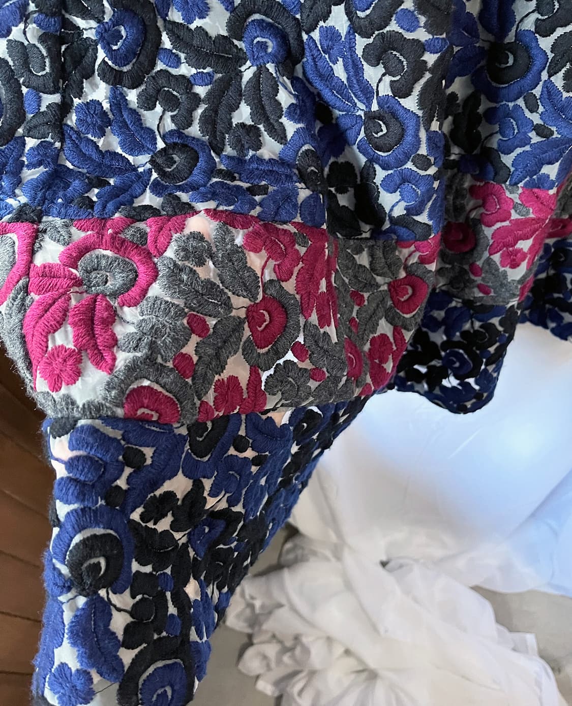 COMME DES GARCONS floral jacquard skirt 상품이미지9