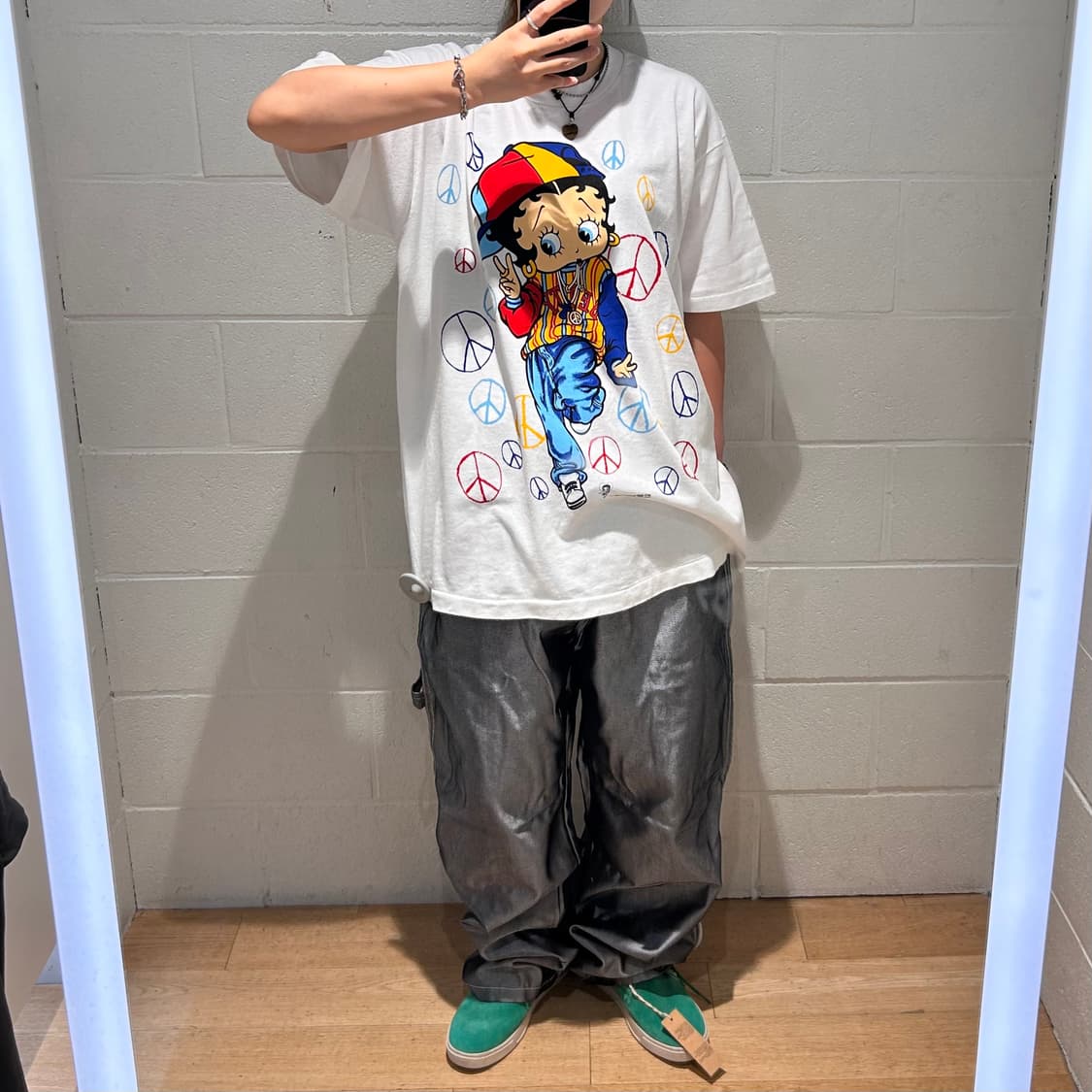 EMINEM Hip-Hop Silver Capenter Pants 상품이미지5