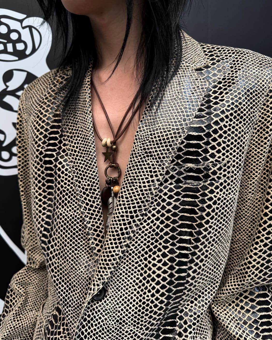 John Richmond – Python Lamb Skin jacket  상품이미지3