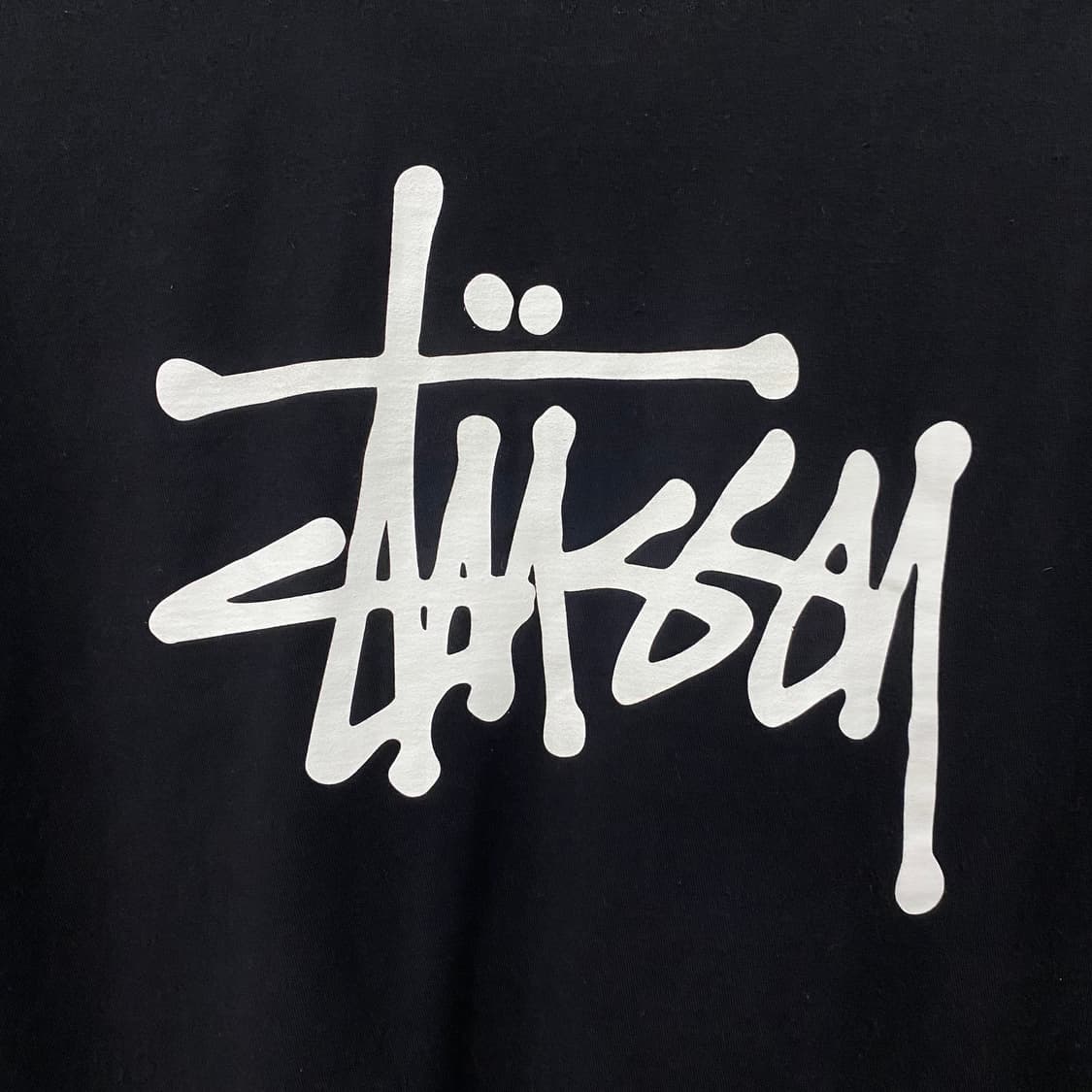 스투시 베이직 스탁 로고 반팔 티셔츠 상품이미지5