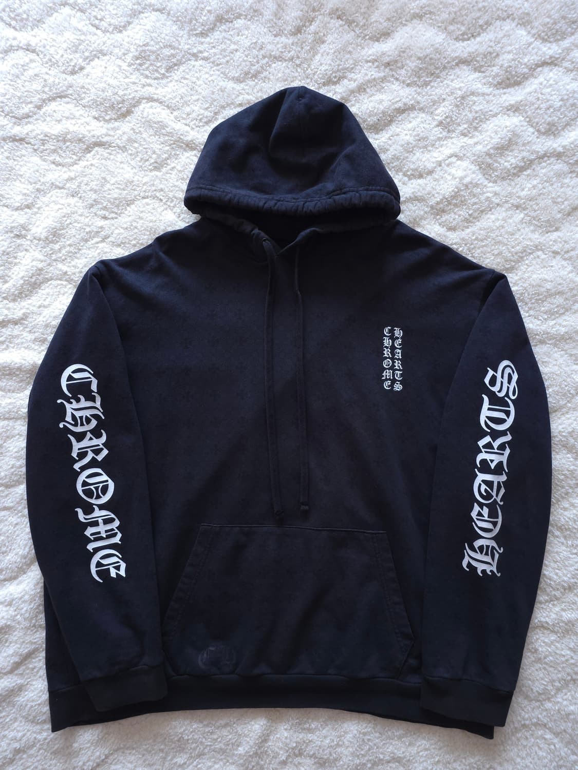 [XXL] 크롬하츠 풀오버 모노그램 홀스슈 후드 블랙 상품이미지1