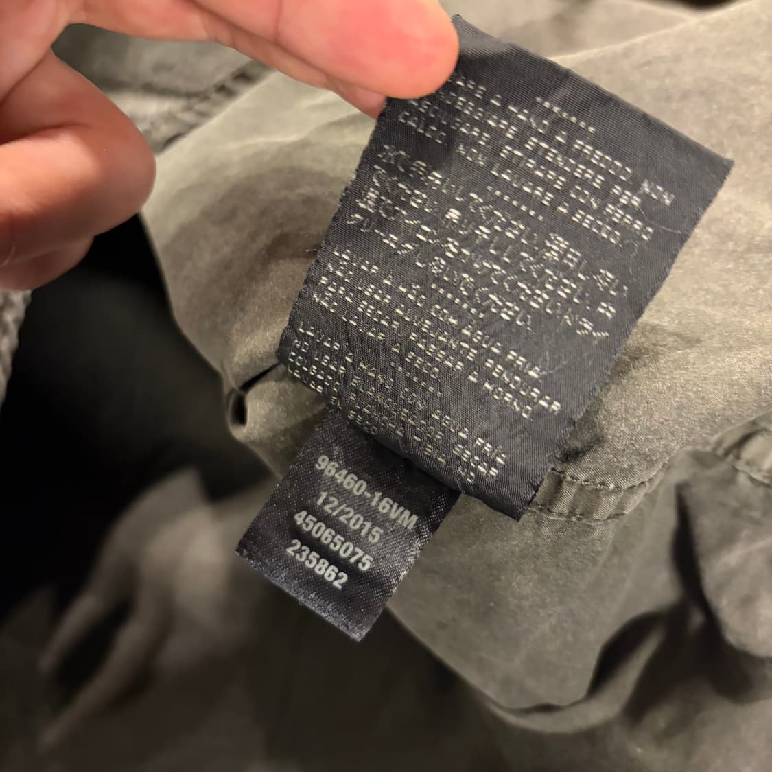 [M] 할리데이비슨 왁스 패치 워크 셔츠 카키 B499 상품이미지10