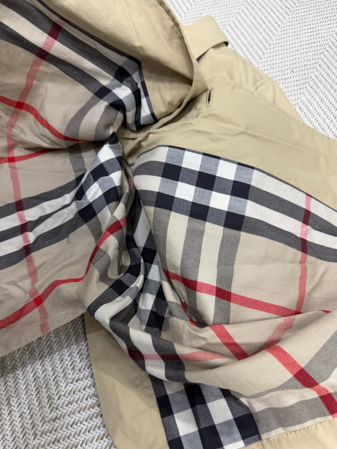 정품) 버버리 키즈 베이지 자켓 8Y 상품이미지6