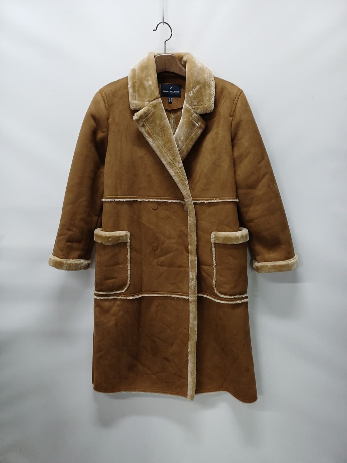 다니엘에스떼(DANIEL HECHTER) 무스탕 롱코트 (66~66반) 상품이미지1