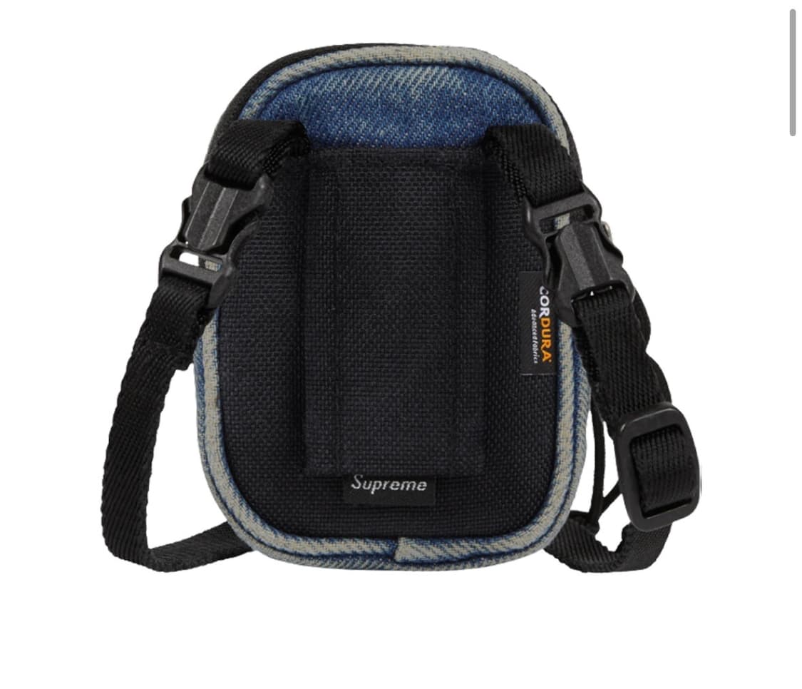 슈프림 데님 미니 유틸리티 백 워시드 인디고 상품이미지3