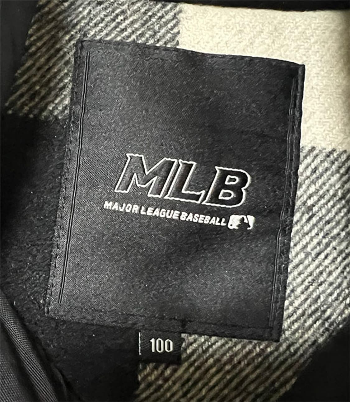 MLB 엠엘비 남자 패딩조끼 웰론 체크 캐주얼 L 100 상품이미지4
