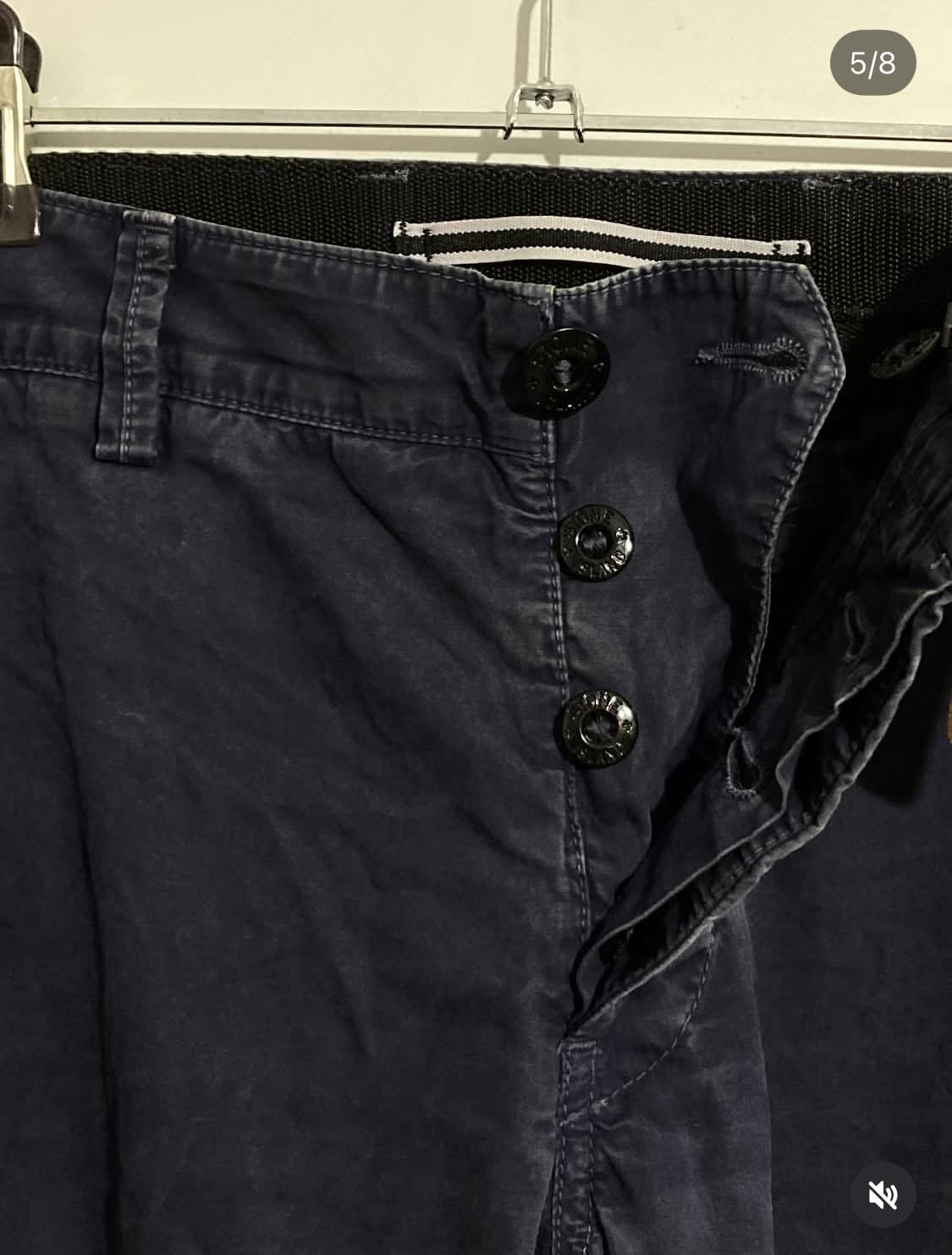 스톤아일랜드 워싱 카고 팬츠 상품이미지5