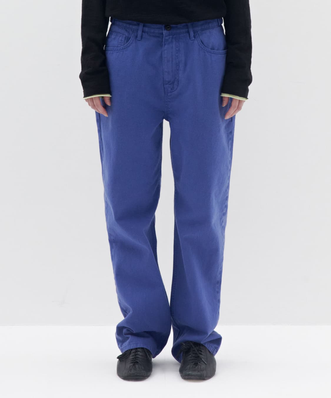 파르트  5P Dying Pants (Blue) 2사이즈 상품이미지1