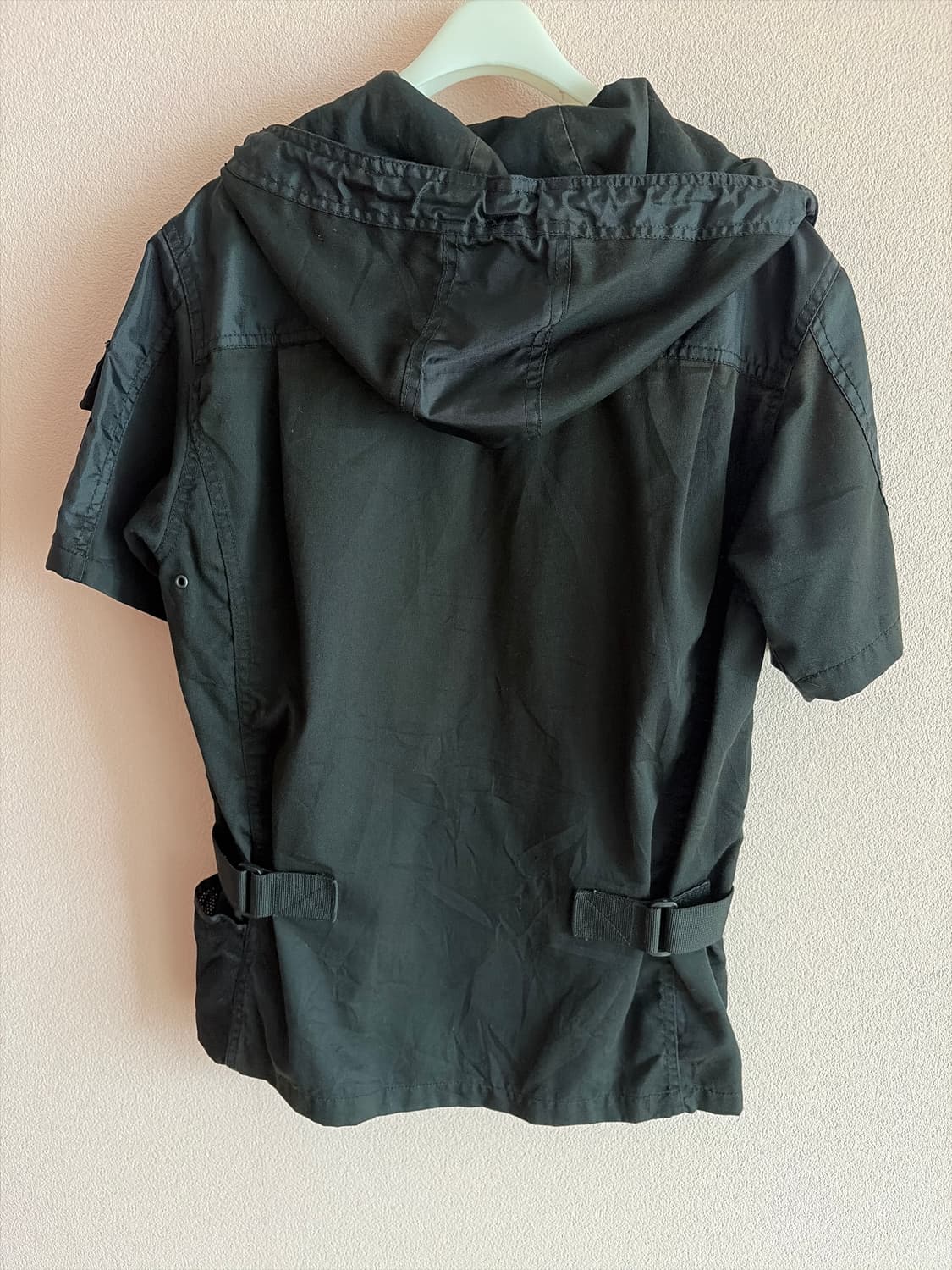 Pdw 피조물빈티지 반팔 후드 유틸리티 자켓 상품이미지2