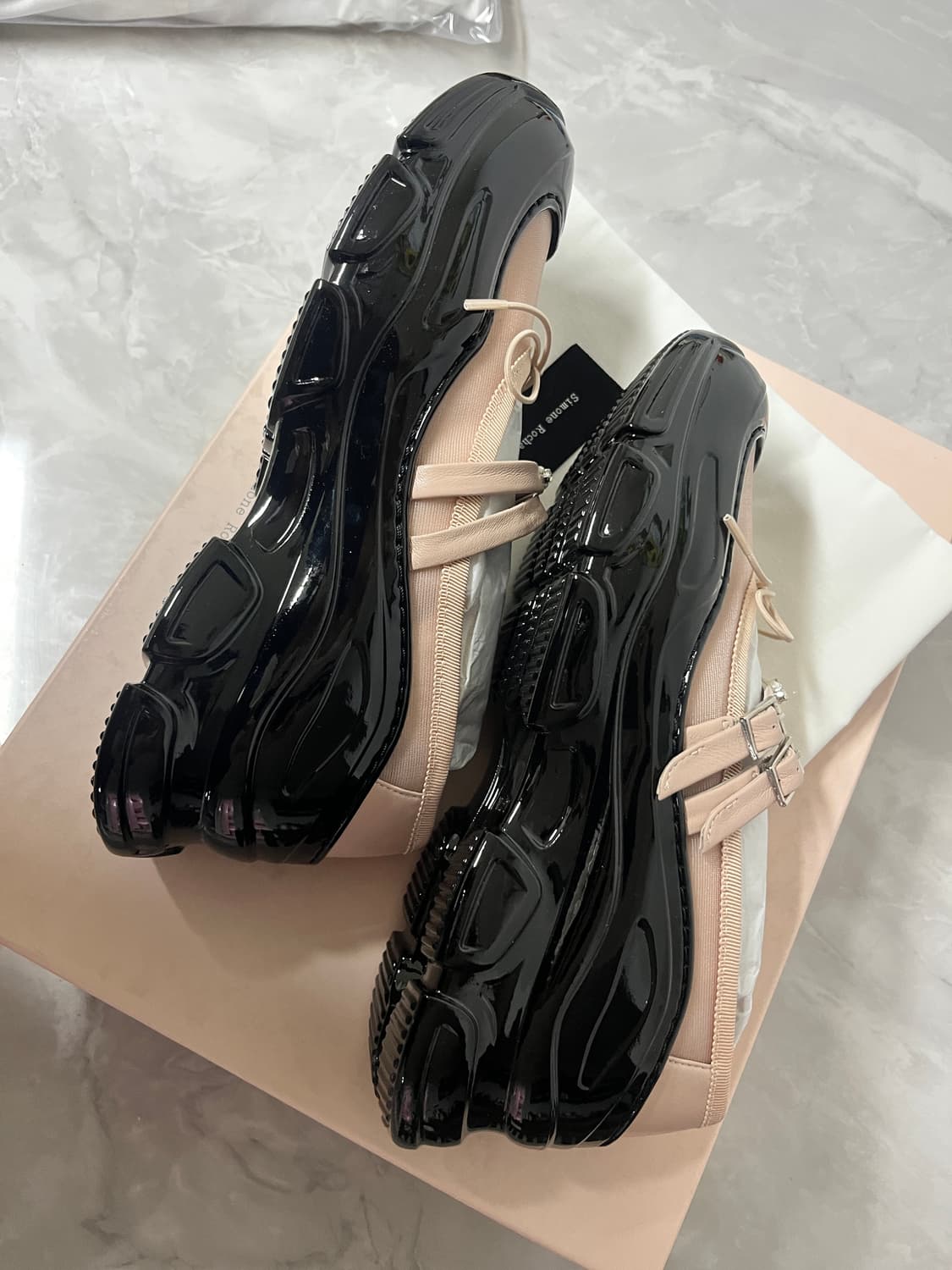 시몬 로샤 연핑크 메리제인 슈즈 새상품37(230-235추천) 상품이미지3