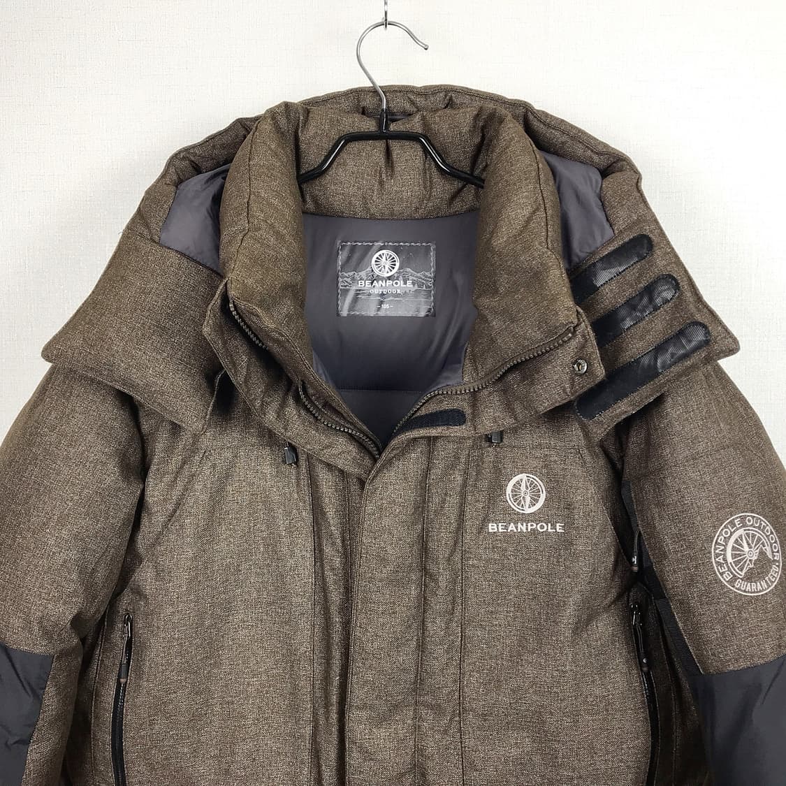 빈폴아웃도어 사파리 야상 덕다운 패딩 점퍼 남성105 상품이미지3