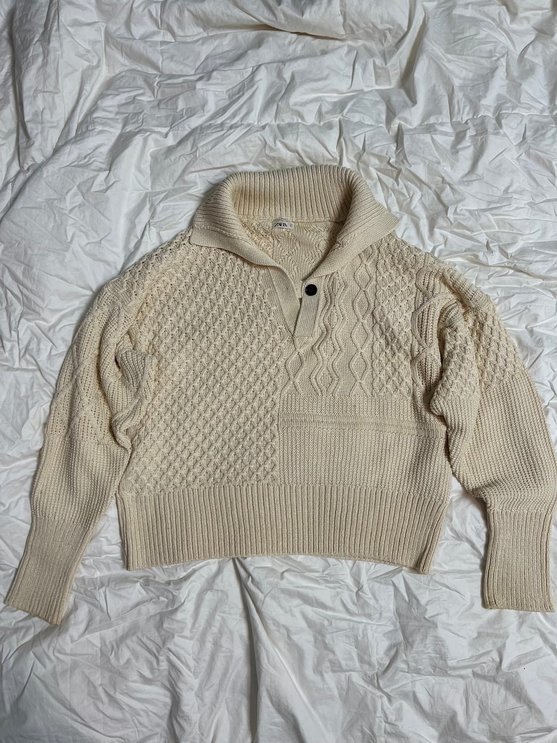 자라 컬렉션 라인 니트 상품이미지3