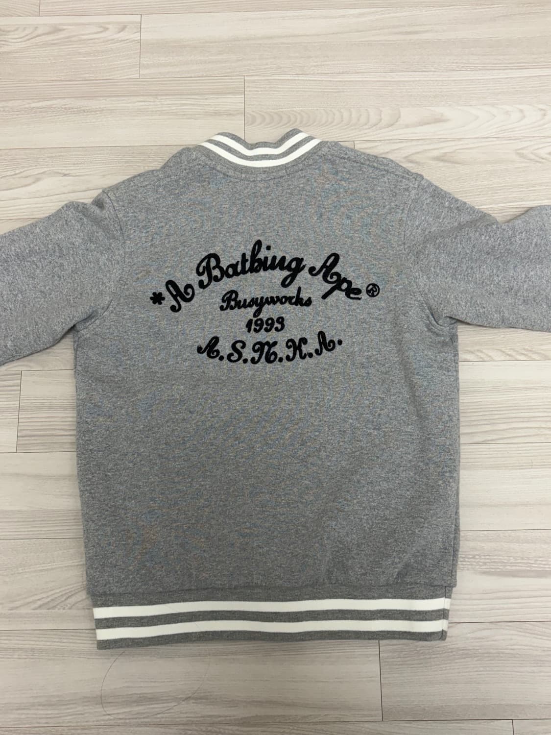 베이프 바시티자켓 상품이미지4