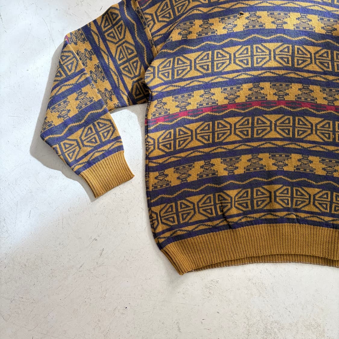 Tomhanbury Company 빈티지 니트 스웨터 XL 상품이미지3