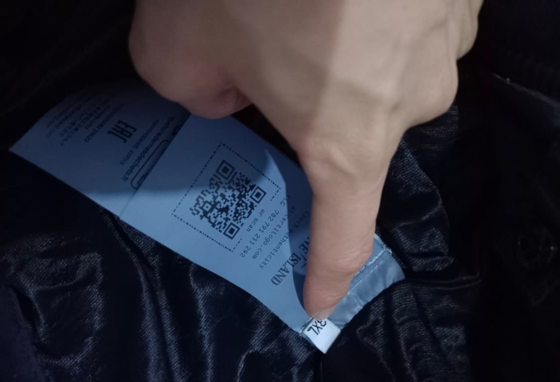 정품 25SS 크링클랩스 후드 바람막이 자켓 115 / 3XL 상품이미지5