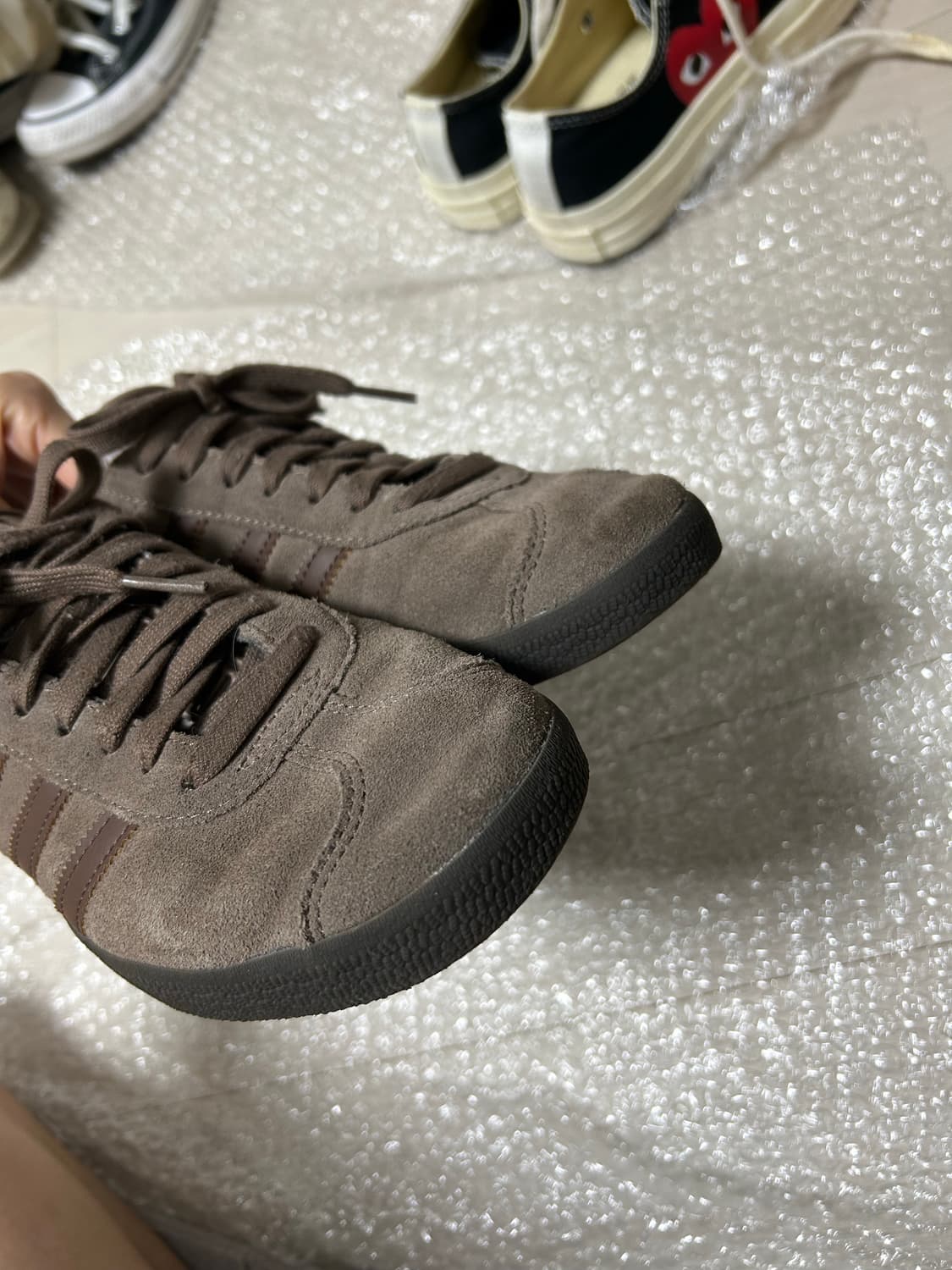 아디다스 가젤 스웨이드 브라운 240 상품이미지3