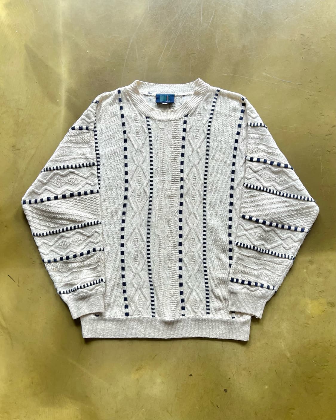 1990s Limnos Austraila Old Cable Knit 상품이미지4