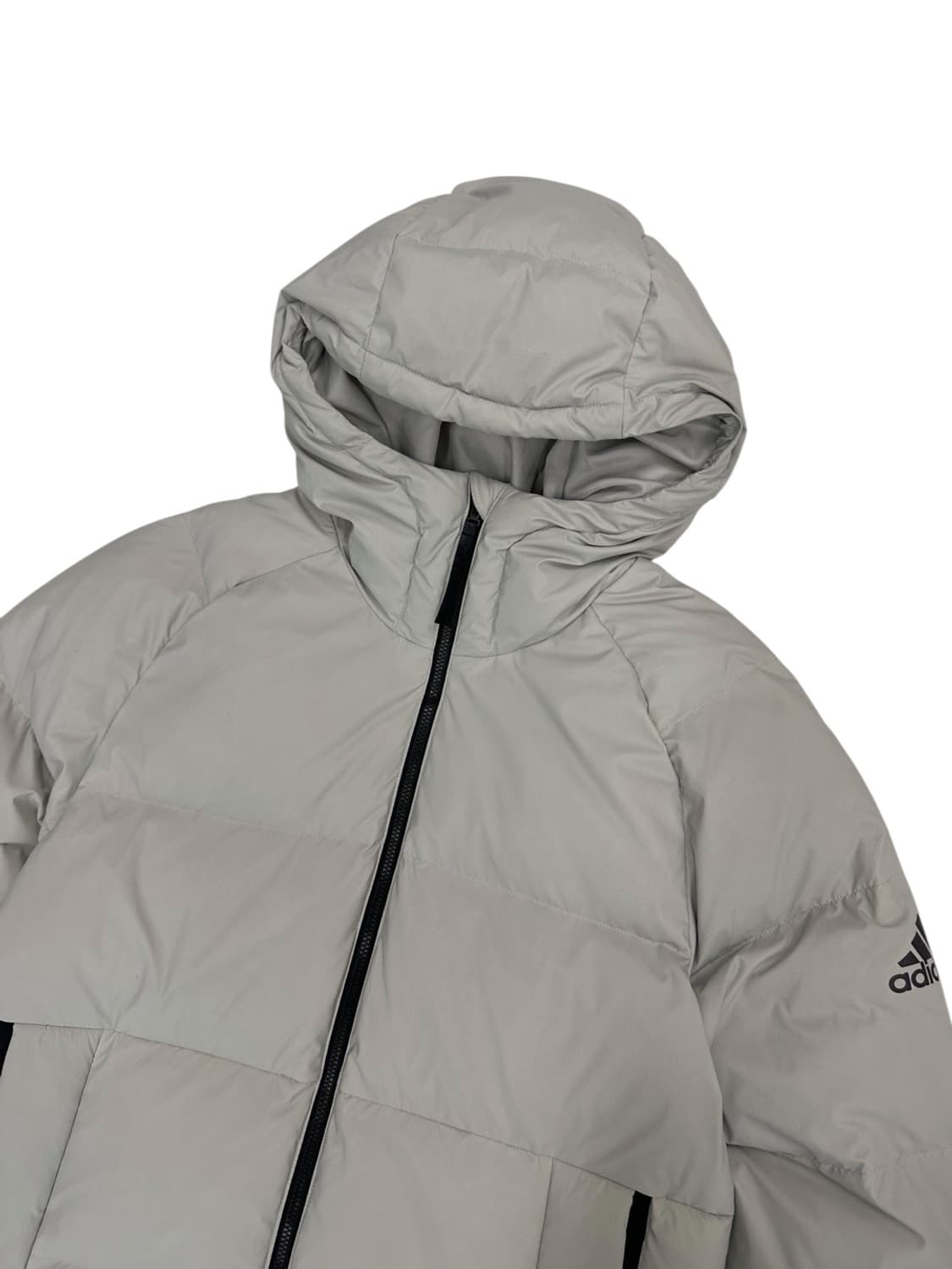 아디다스 덕다운 푸퍼패딩 웜그레이 (S) 상품이미지2