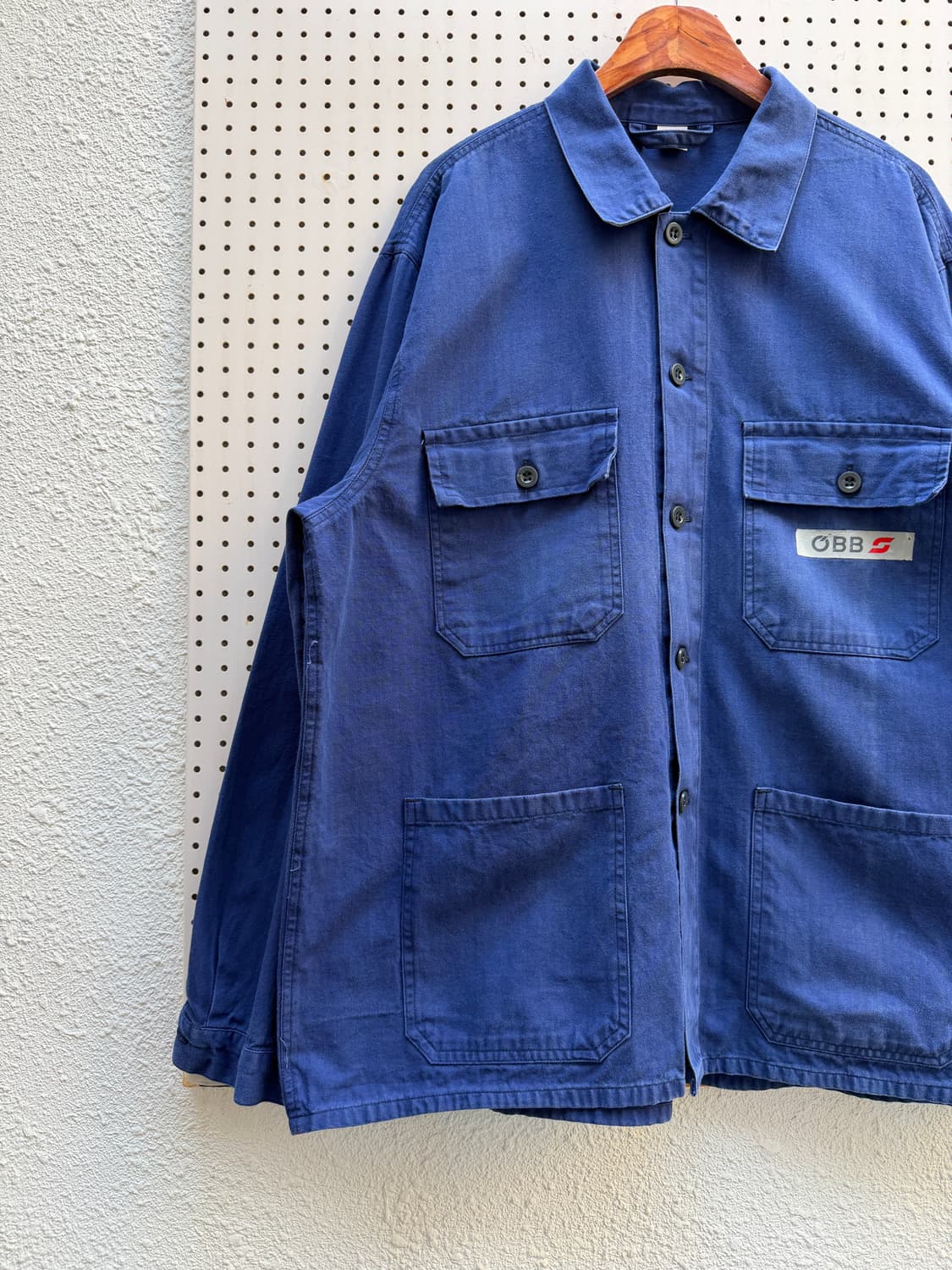 OLD FADED HBT BIG SIZE 헤링본 프렌치워크자켓 상품이미지5