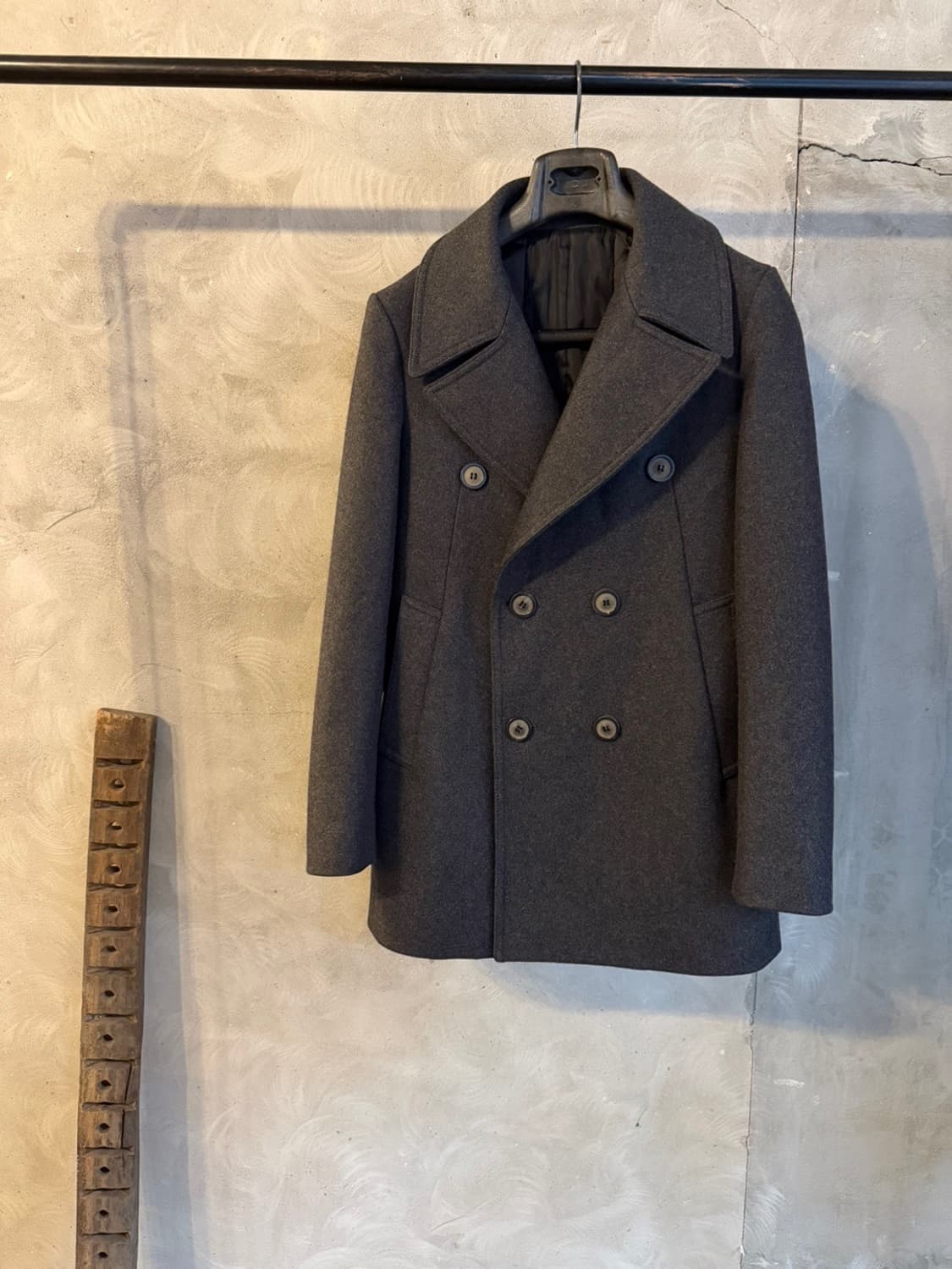 솔리드옴므 캐시미어 울 피코트 슬림100 상품이미지9