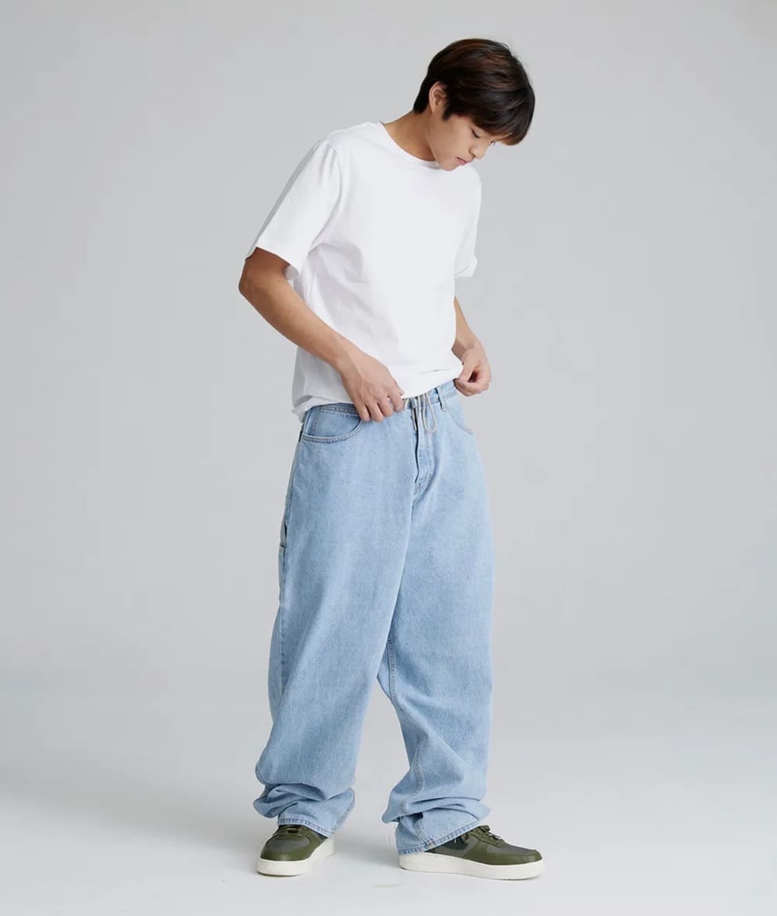 비에스래빗 카펜터 루즈핏 팬츠 상품이미지1