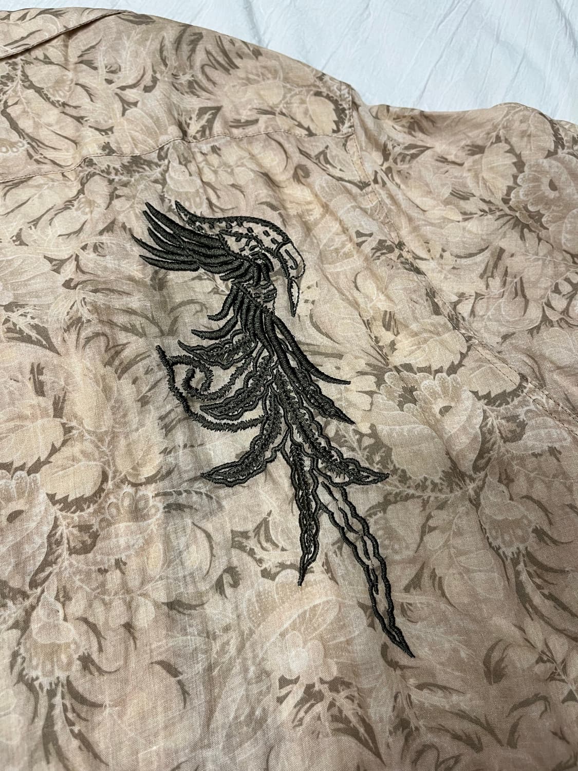 드리스반노튼 18ss 엠브로더리 하프 셔츠 50사이즈 상품이미지6