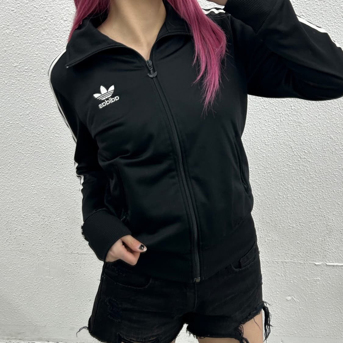 아디다스 여성 파이어버드 블랙레이스 트랙탑 95 상품이미지2