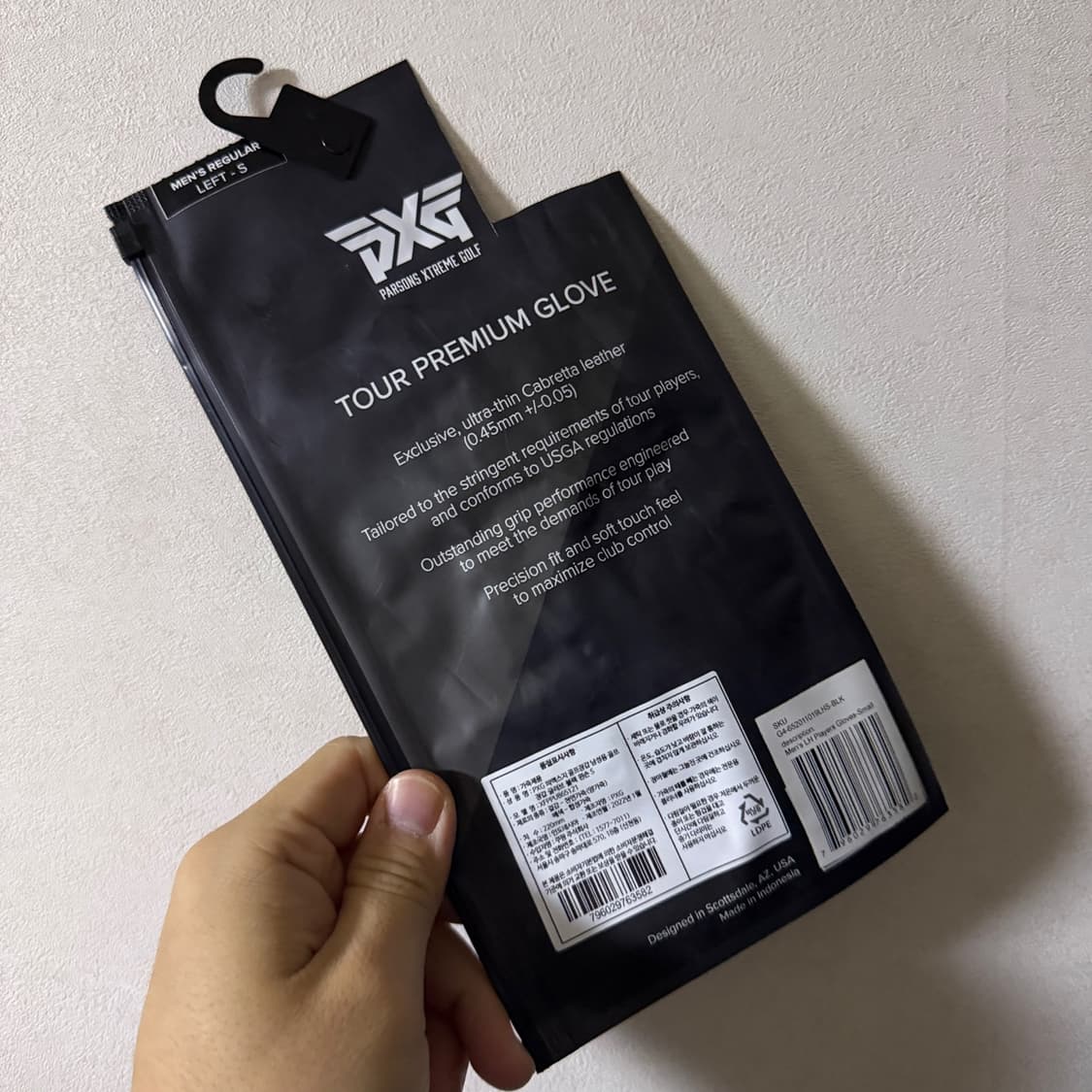 PXG 피엑스지 골프장갑 남성 왼손 블랙 S (22호) 상품이미지2
