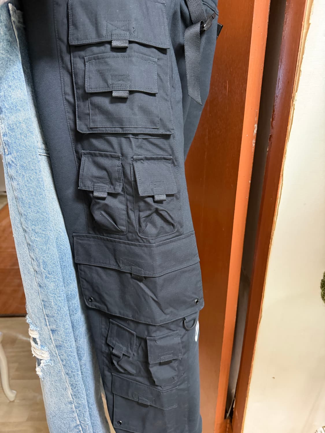 나이키 x 피스마이너스원  와이드 팬츠 블랙 (DR0096-010) 상품이미지5