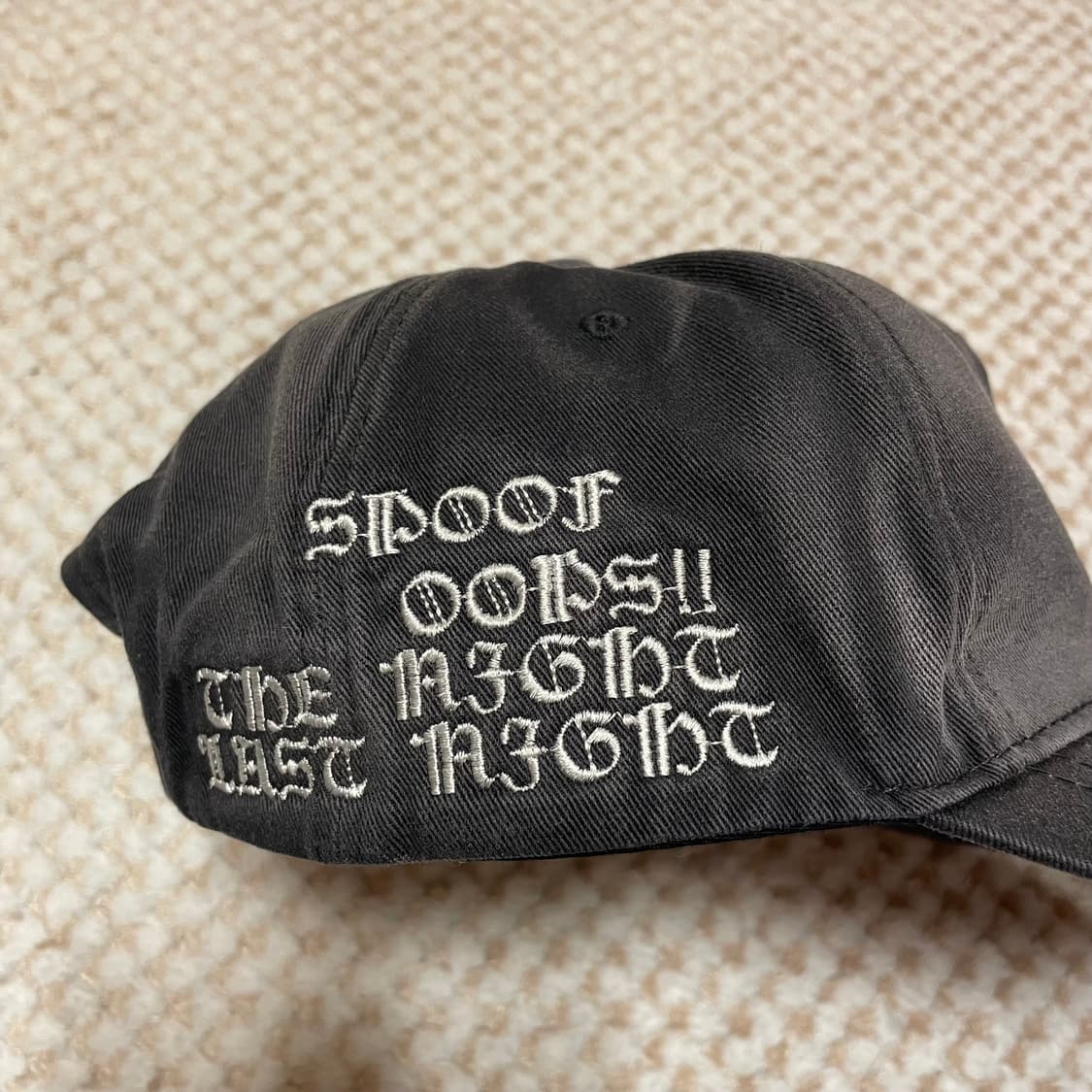 도넛리벤지 핑거프레스 D로고 워싱캡 상품이미지4