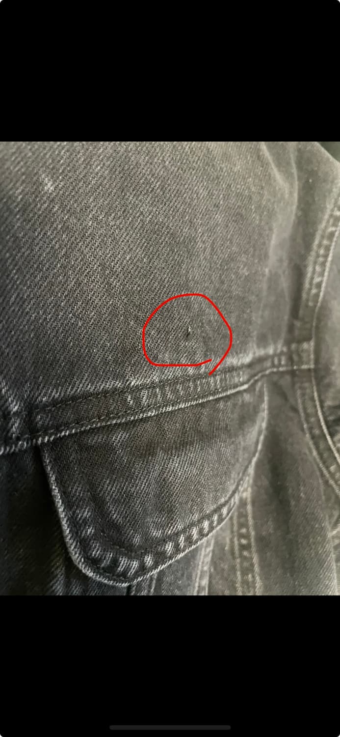 이얼즈어고 데님 트러커 흑청 01-2 상품이미지5