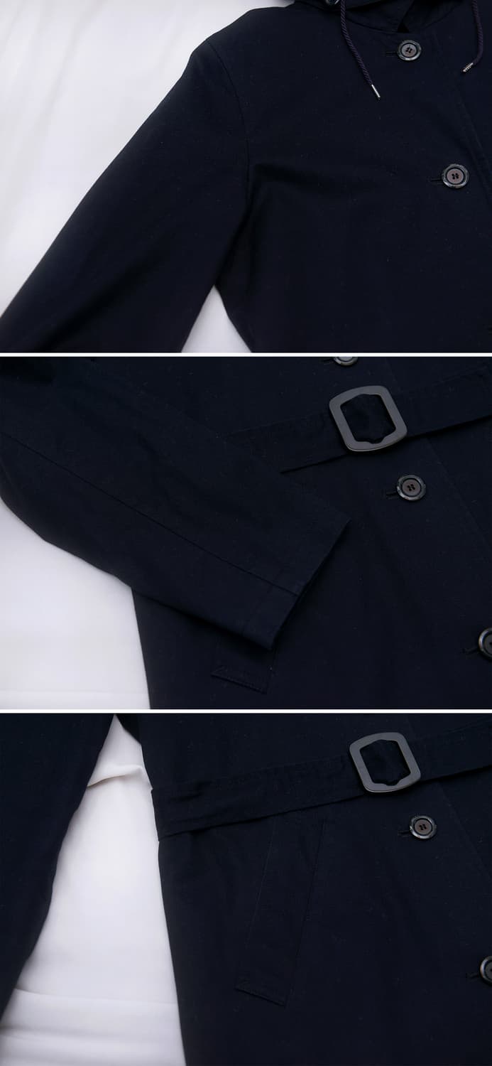 아페쎄 (A.P.C) 투웨이 후디드 트렌치코트 (XS / 85-90) 상품이미지7