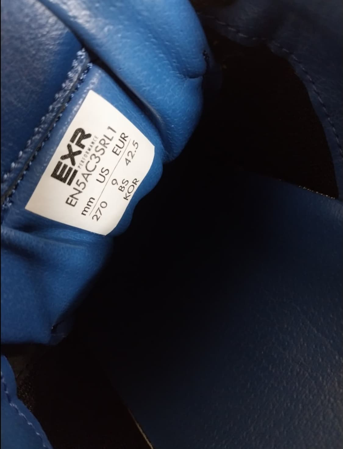 남성  EXR 블랙 스니커즈, 운동화 (270) 상품이미지9