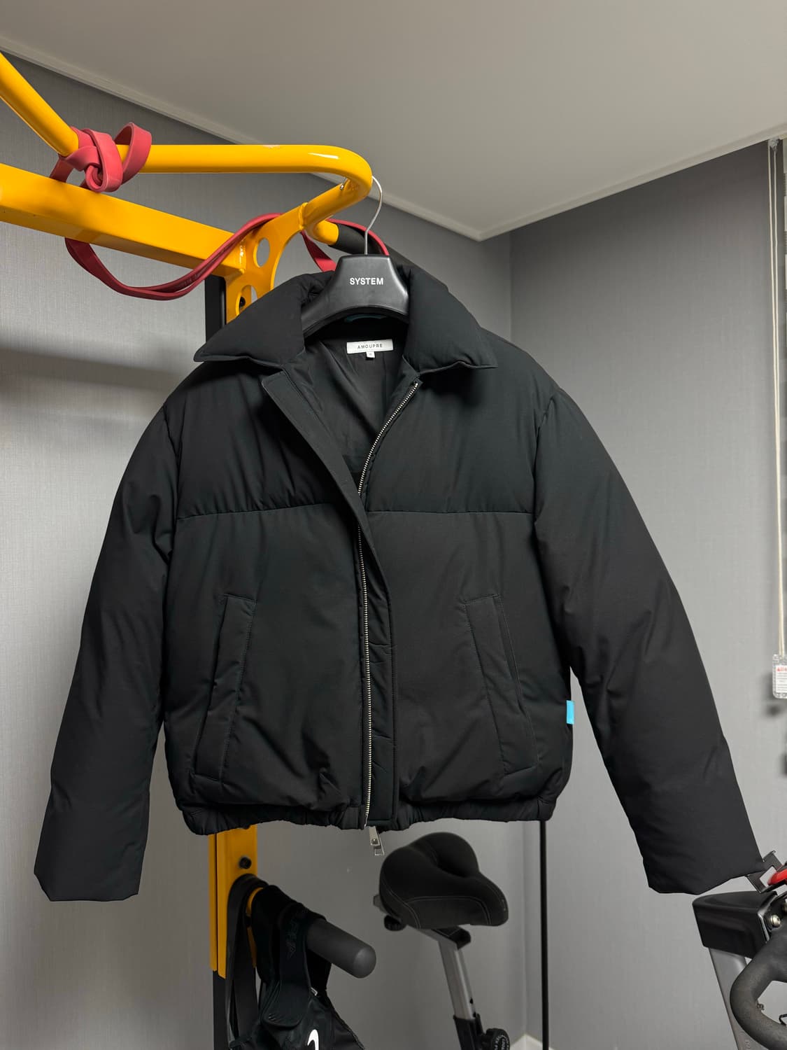 아모프레 숏 패딩 상품이미지3