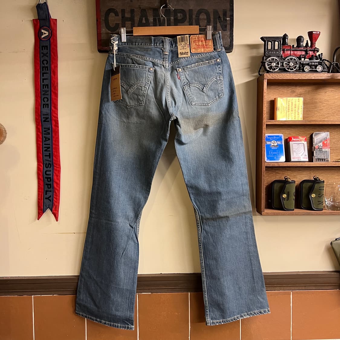 00's 리바이스 527 부츠컷 32x32 Size Mexico 데드스탁 상품이미지5