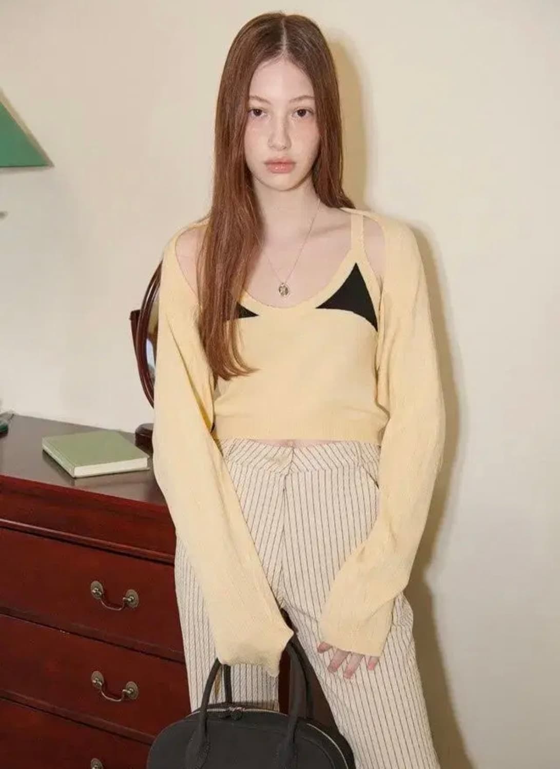 시눈 볼레로 가디건 나시 세트 상품이미지1