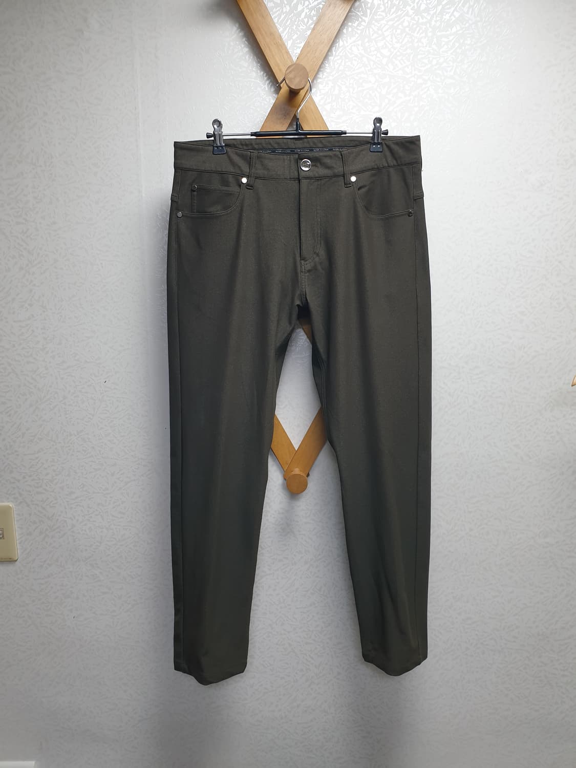 [남34/정품] 마크앤로나 골프스판 기모바지 상품이미지1