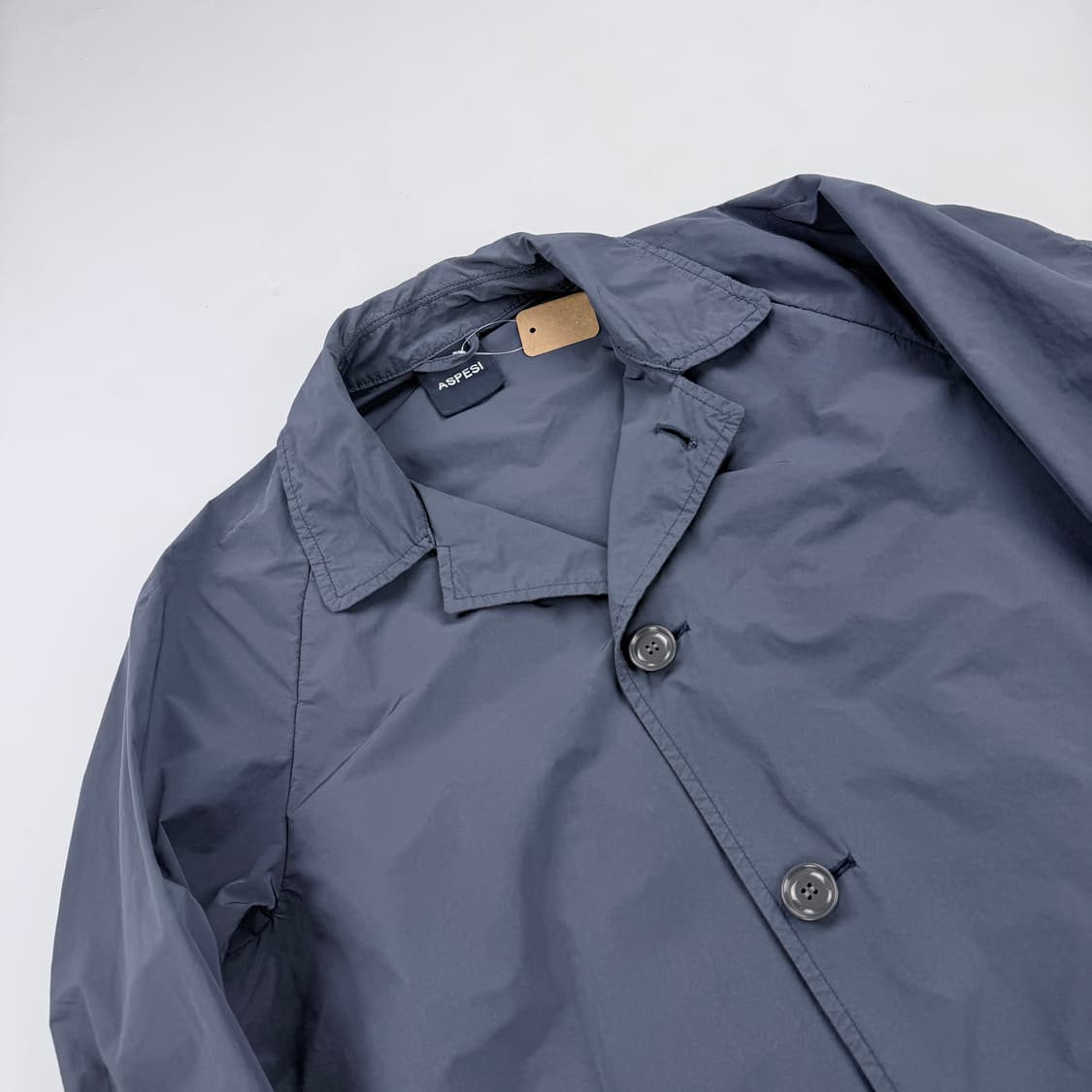 ASPESI 아스페시 나일론 오버핏 트렌치코트 상품이미지2