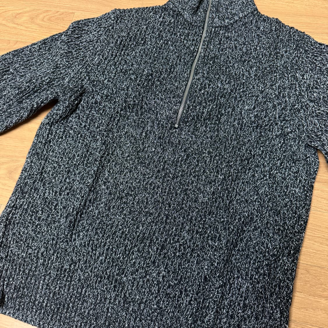 COS 릴랙스핏 니트 하프집업 S 상품이미지4