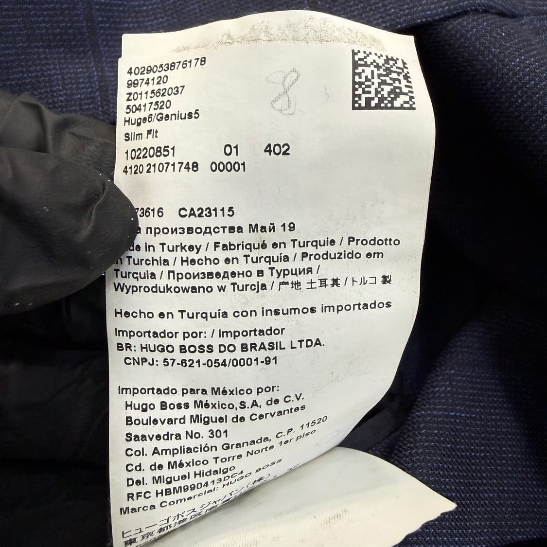 실측확인 로로피아나 싱글 블레이저 0227T 상품이미지4